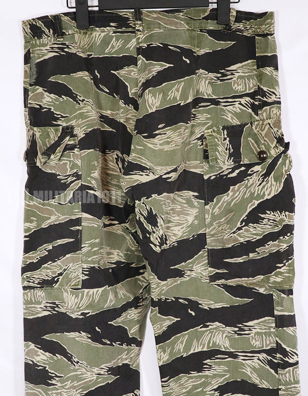 Real Okinawa Tiger Tiger Stripe Pants, used, repaired.